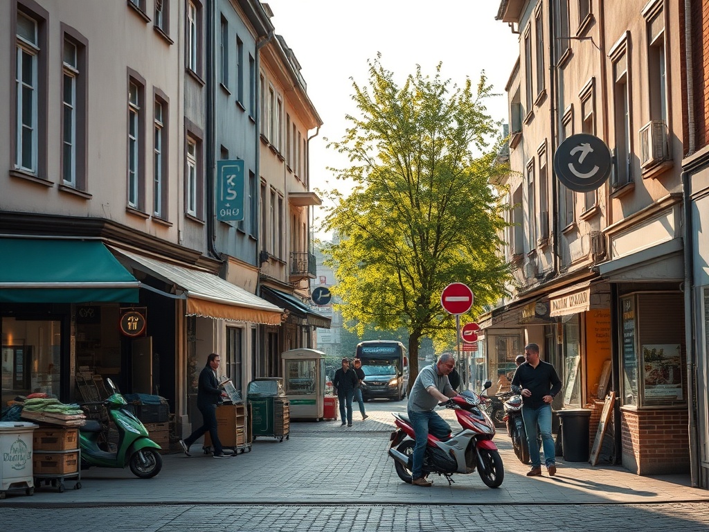 Ilustracja symbolizująca autobus miejski z zielonymi akcentami, nawiązująca do tematu ekologicznych autobusów w Lublinie i utraconej dotacji.