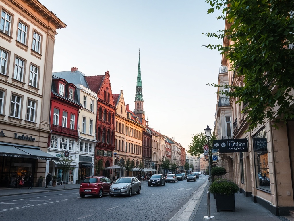 Symboliczne przedstawienie wsparcia dla rodzin w kryzysie w Lublinie