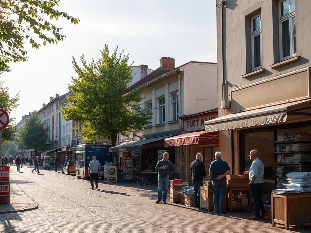 Kobieta pracuje przy komputerze w biurze urzędu w Lublinie, symbolizując ofertę pracy dla osób z podstawowymi umiejętnościami komputerowymi.
