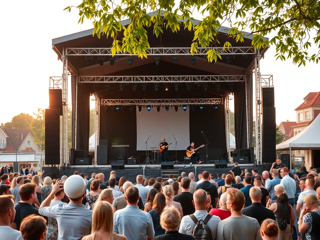 Uczestnicy Nocy Kultury w Lublinie bawiący się podczas wydarzenia kulturalnego